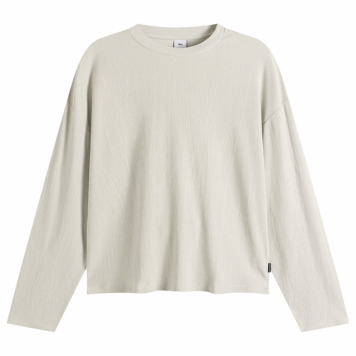 Won Hundred Men's Steven Long Sleeve Ribbed T-shirt in Dawn Blue