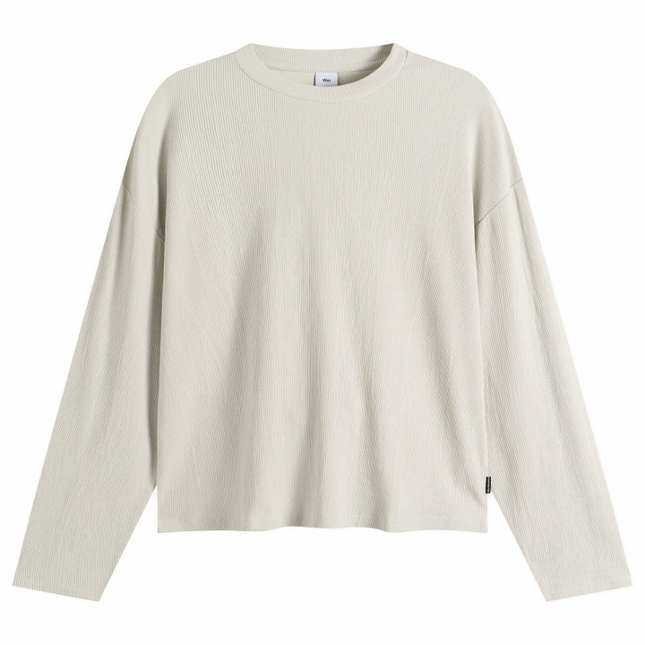 Photo: Won Hundred Men's Steven Long Sleeve Ribbed T-shirt in Dawn Blue