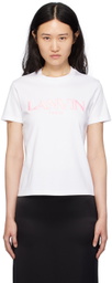 Lanvin White Embroidered T-Shirt