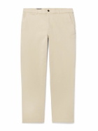 Portuguese Flannel - Labura Straight-Leg Cotton-Blend Twill Trousers - Neutrals