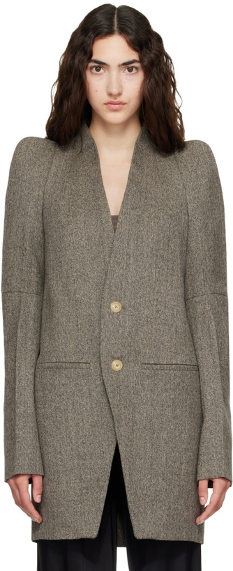 Photo: Rick Owens Gray Tower Metro Blazer
