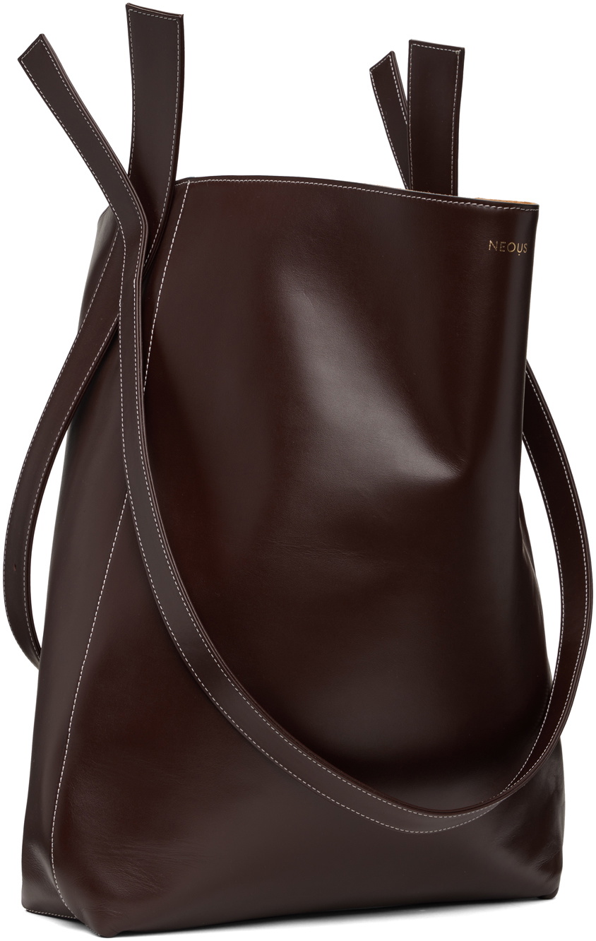 NEOUS Brown Saturn Tote