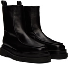 Recto Black Alex Leather Boots