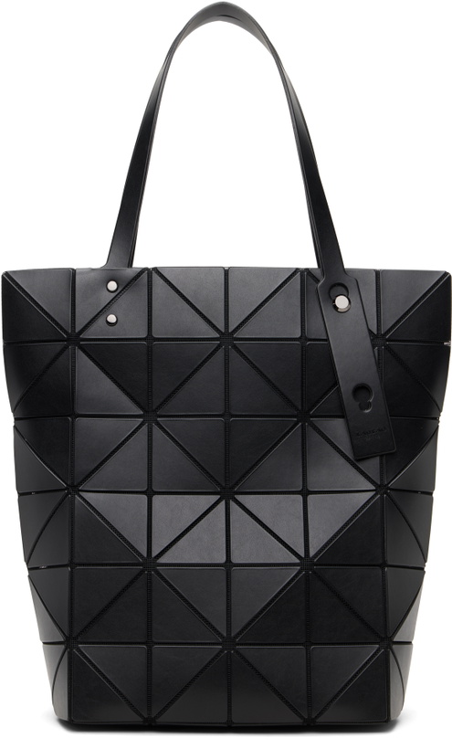 Photo: BAO BAO ISSEY MIYAKE Black Blocky Tote