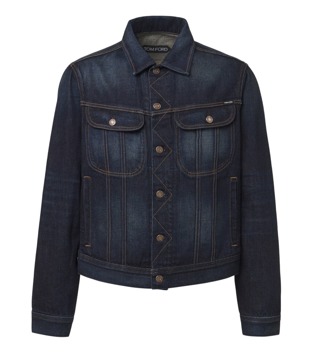 TOM FORD Black Selvedge Denim Jacket TOM FORD