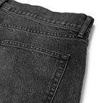 Saint Laurent - Slim-Fit Distressed Denim Jeans - Black