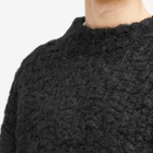 Jil Sander+ Men's Jil Sander Plus Mohair Knit Sweatshirt in Black