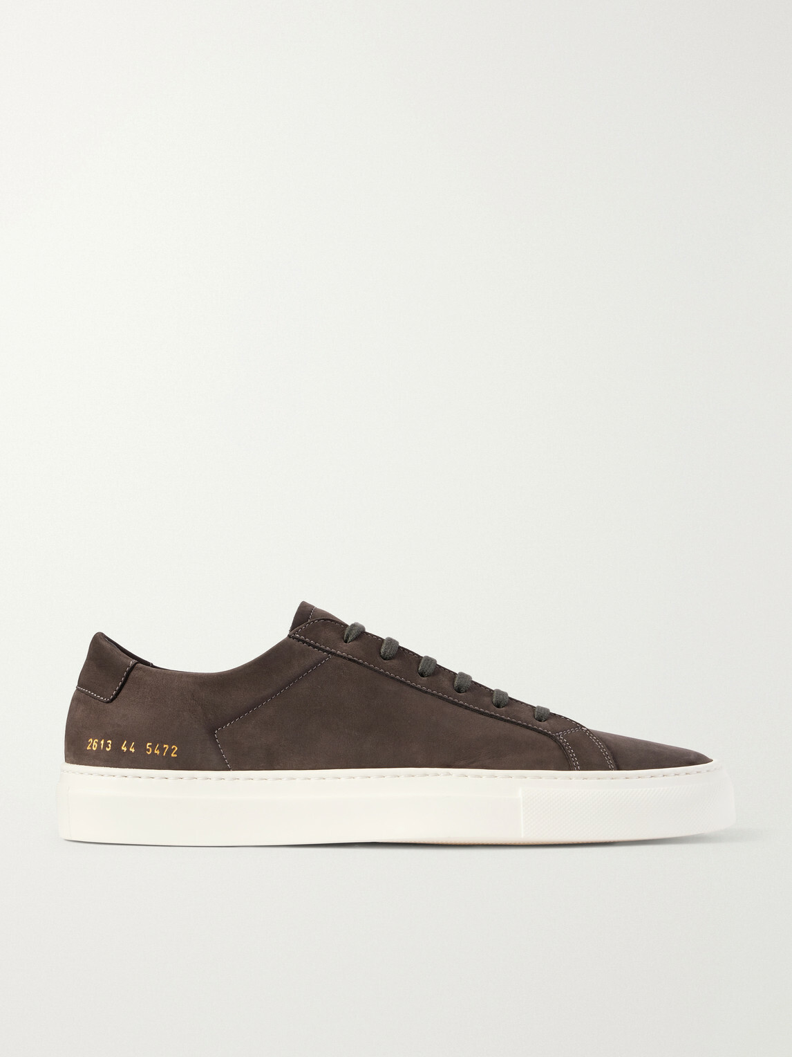Common Projects - Achilles Nubuck Sneakers - Brown