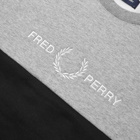 Fred Perry Authentic Block Logo Crew Sweat