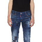 Dsquared2 Blue Toppa Slim Jeans