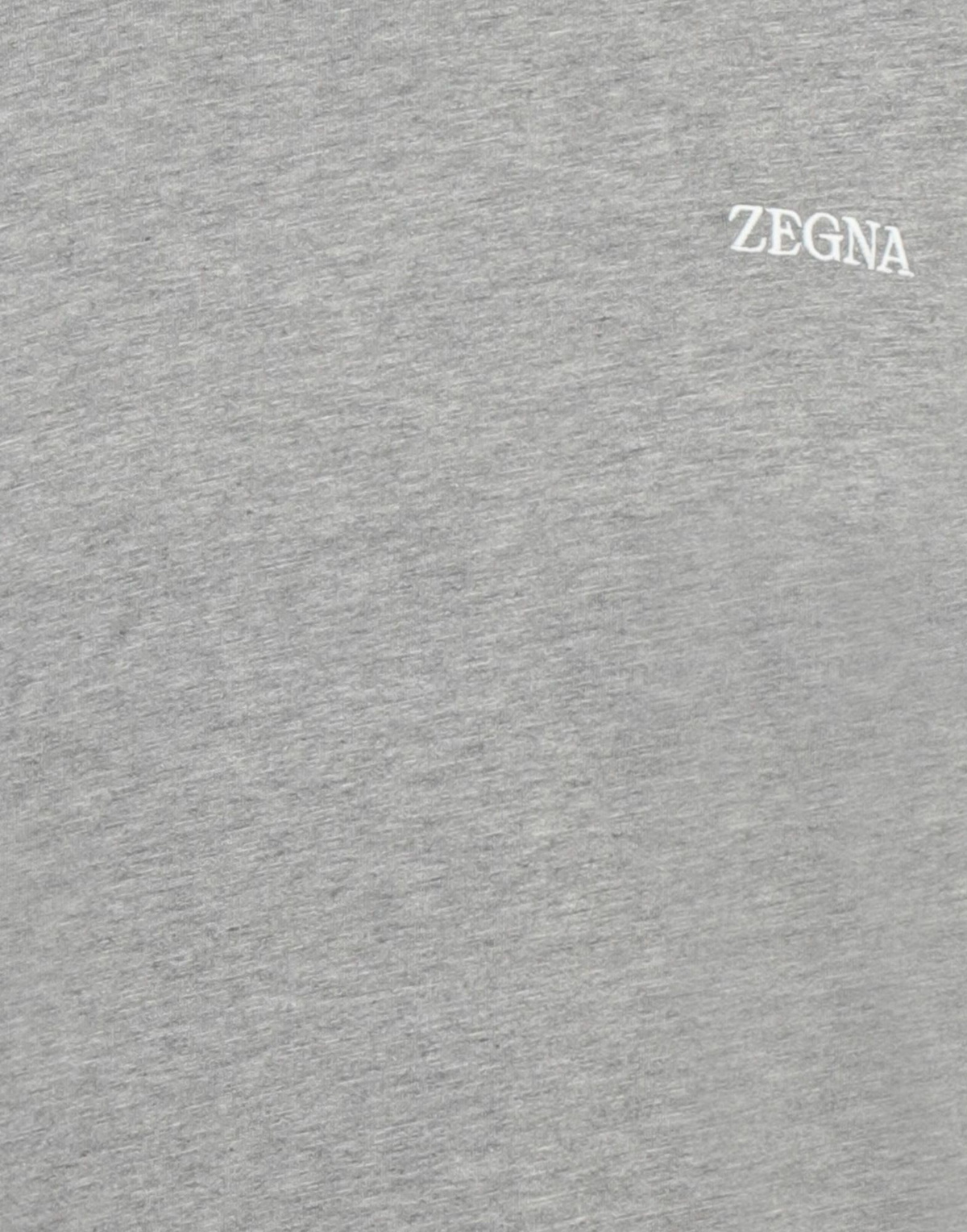 Zegna Mens T-shirt in Grey