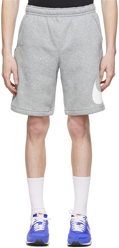 Photo: Nike Gray Sportswear Club Shorts