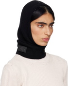 MM6 Maison Margiela Black Access Labels Story Gauge 7 Balaclava
