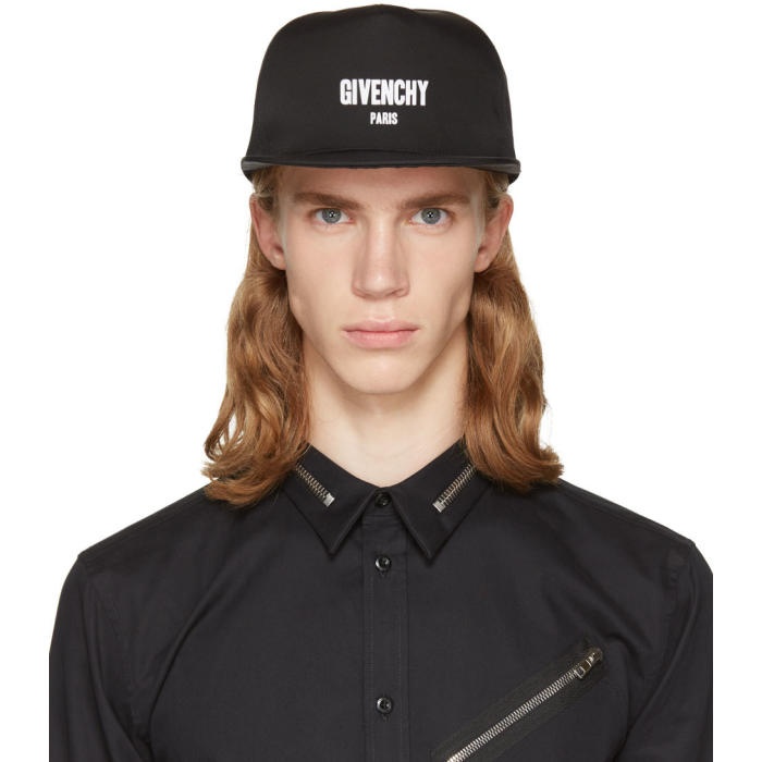 Photo: Givenchy Black Logo Cap