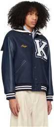Kenzo Navy Kenzo Paris Sailor Collar Jacket