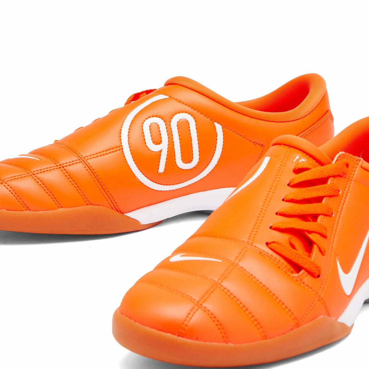 Nike T90 SP Sneaker in Orange/White/Brown Nike