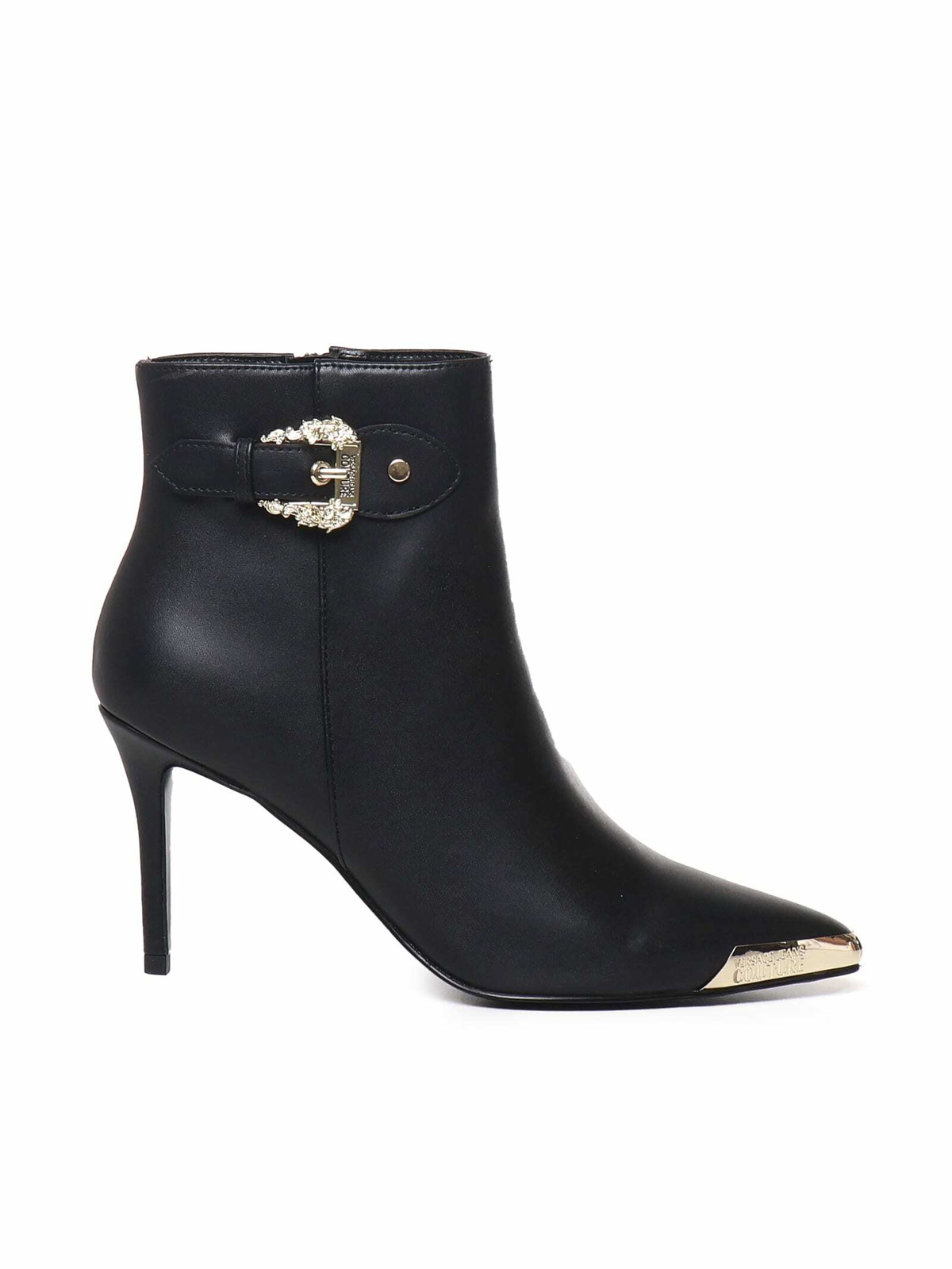 Versace Gianni Ribbon 70 leather ankle boots Versace