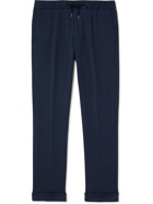 Paul Smith - Gents Straight-Leg Woven Drawstring Trousers - Blue