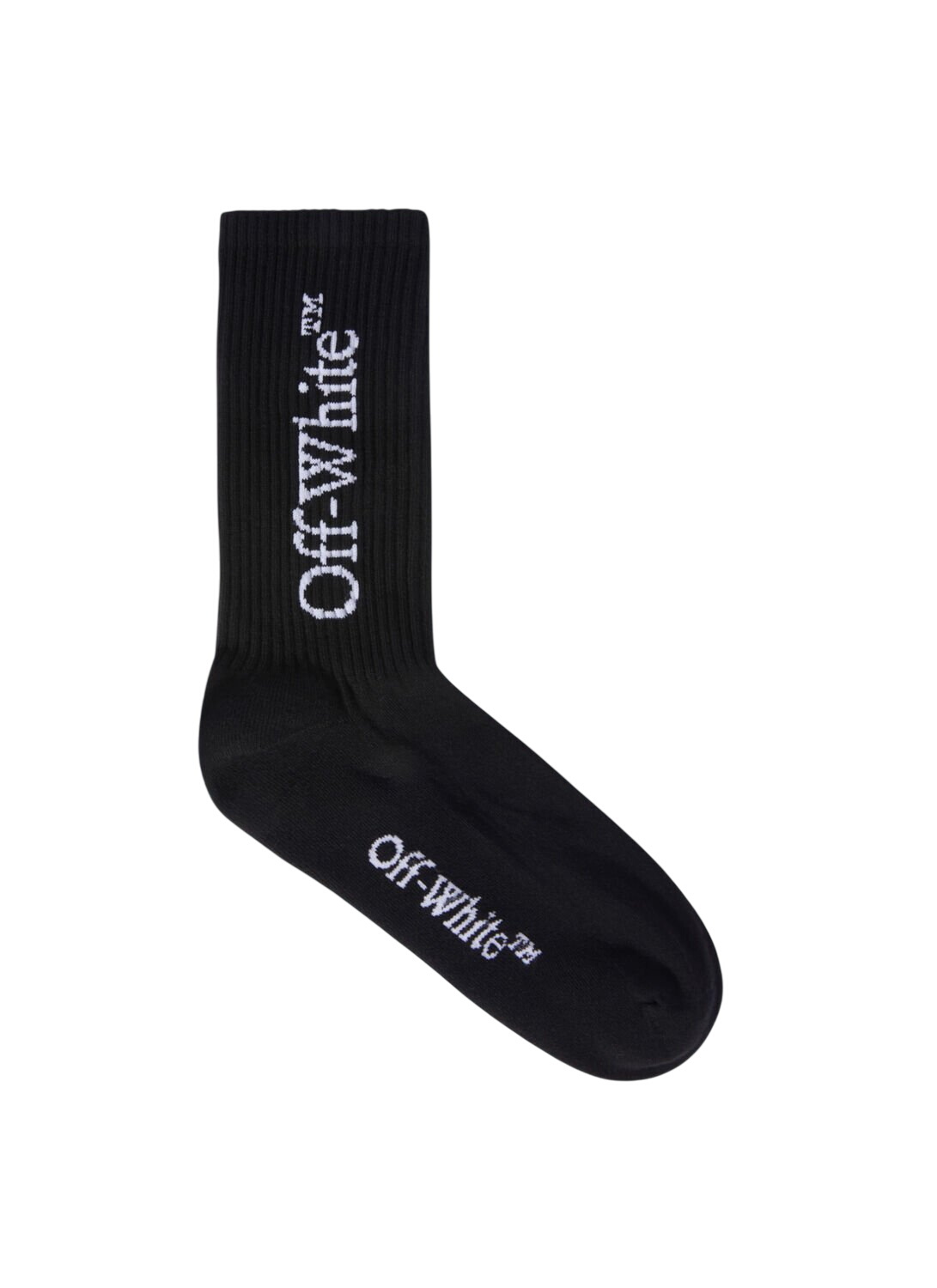 Off-White Black Firetape Socks Off-White