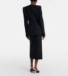 Mugler Cutout pencil skirt