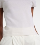 Vince Wool and cashmere-blend top