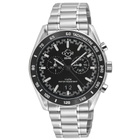 GV2 by Gevril Freccia Chronograph Quartz Black Dial Mens Watch 42901B
