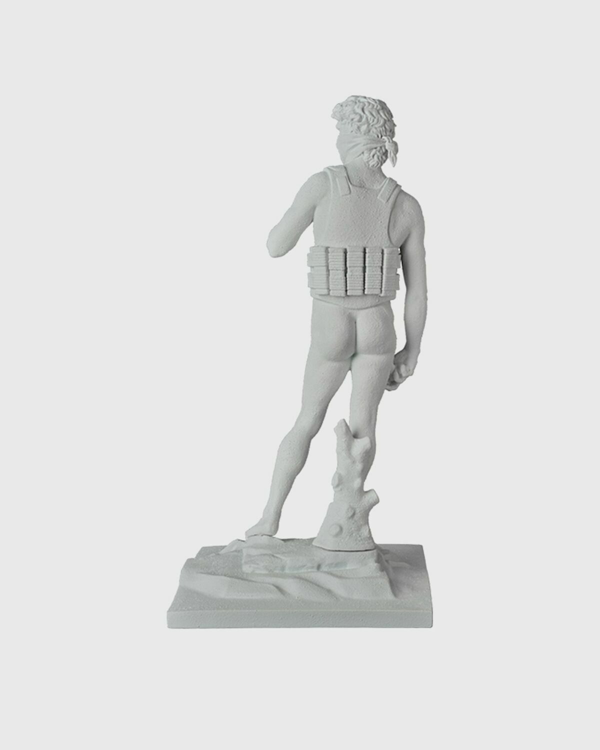 Brandalism Suicide Man Statue Gesso Version Multi Collectibles & Toys