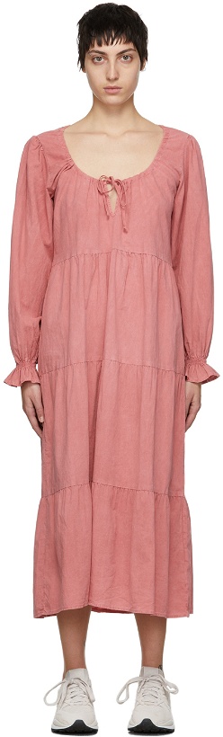 Photo: LACAUSA Pink Tate Dress