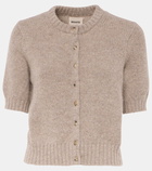 Khaite Nora cashmere-blend cardigan