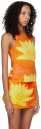 Gimaguas SSENSE Exclusive Orange Colombo Tank Top