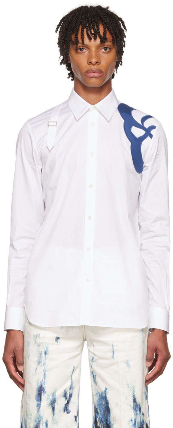 Alexander McQueen White Cotton Shirt Alexander McQueen