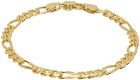 Tom Wood Gold Figaro Thick Bracelet