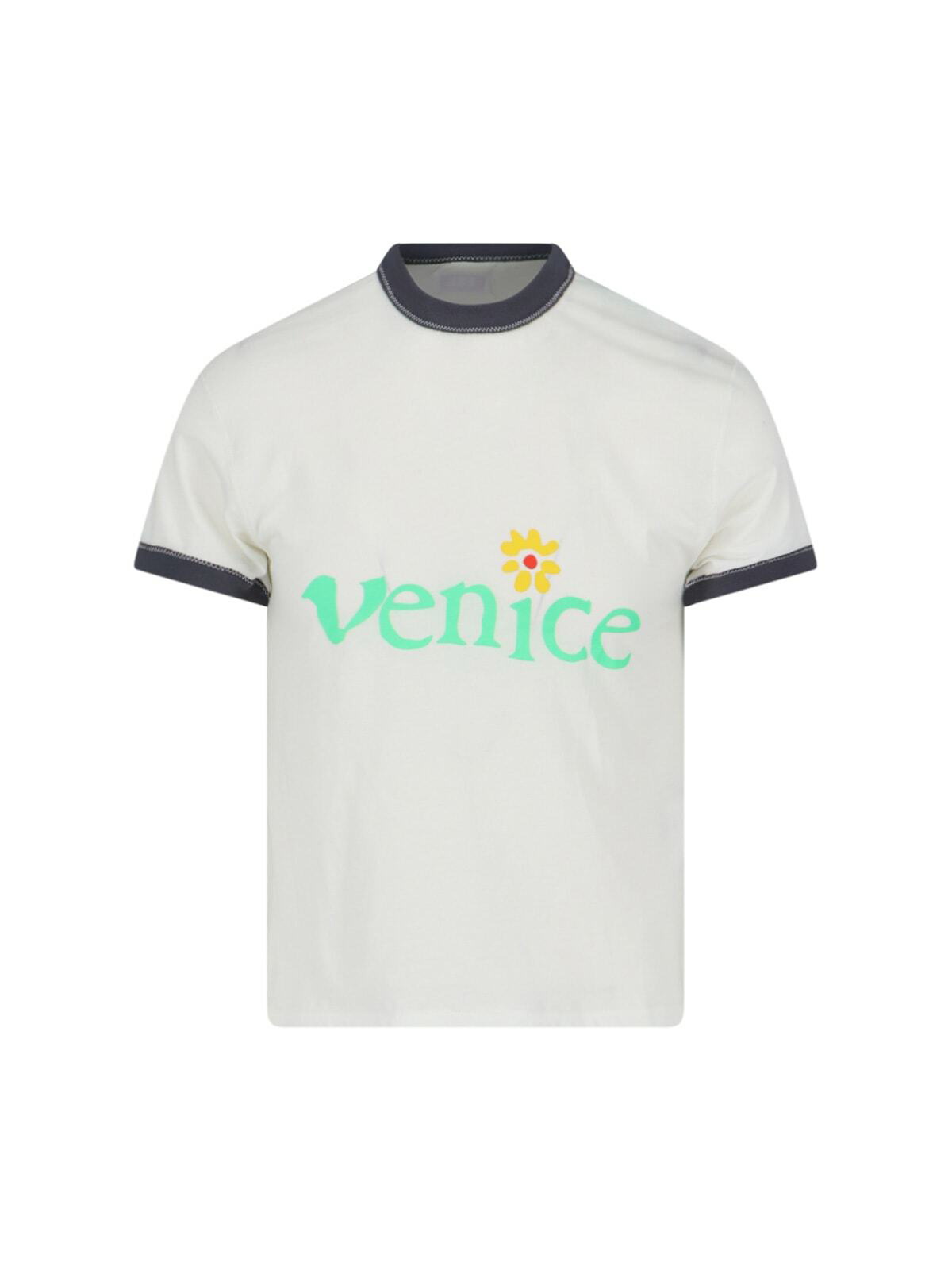 ERL - Beach Boys Distressed Printed Cotton-Jersey T-Shirt