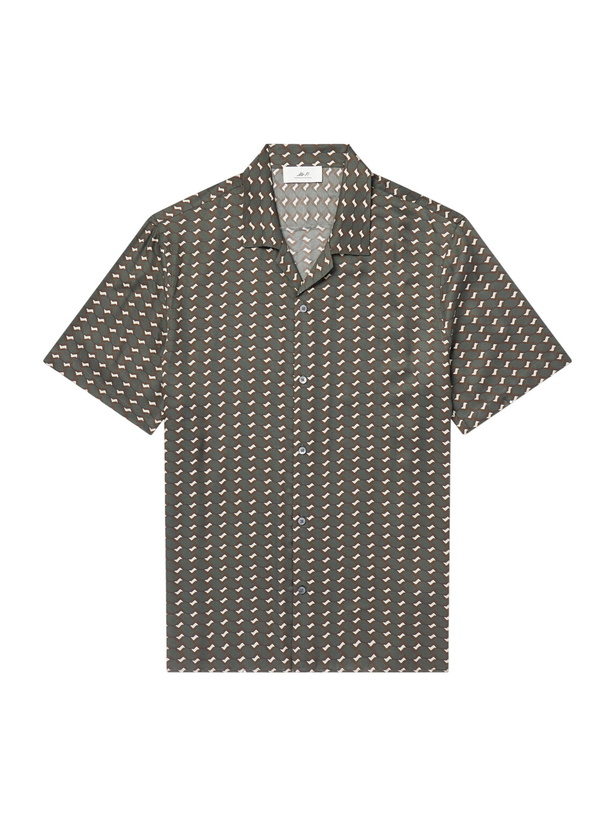 Photo: Mr P. - Wiggle Printed Shirt - Green