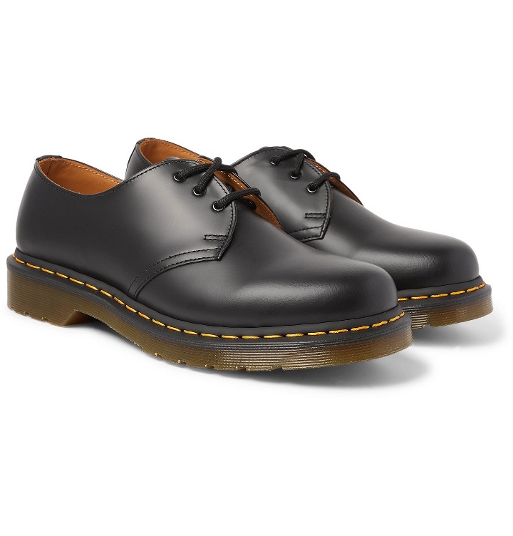 Photo: Dr. Martens - 1461 Leather Derby Shoes - Black