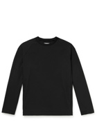 Snow Peak - Stretch Nylon and Wool-Blend Sweater - Black