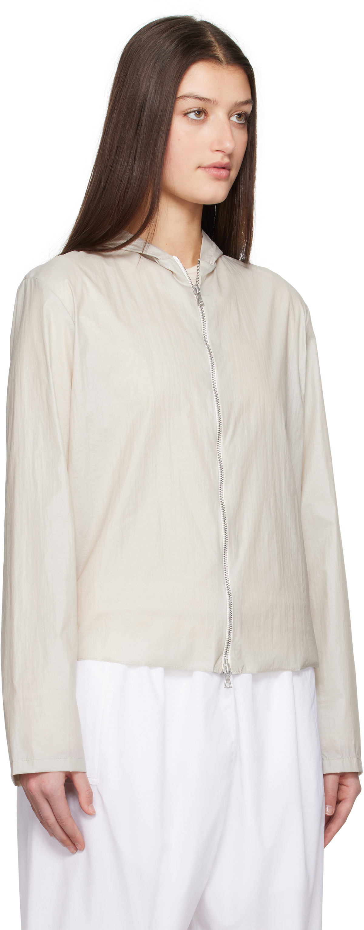 Gabriela Coll Garments Taupe No.258 Jacket