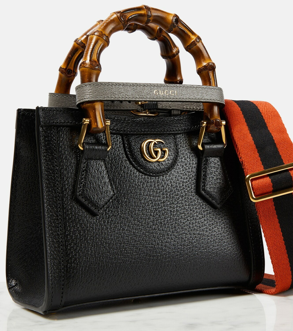 Gucci Diana Mini leather tote bag Gucci