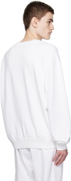 Dolce & Gabbana White Printed Sweatshirt