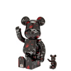 Medicom BUCK-TICK Hisashi Imai Be@rbrick in Black 100%/400%