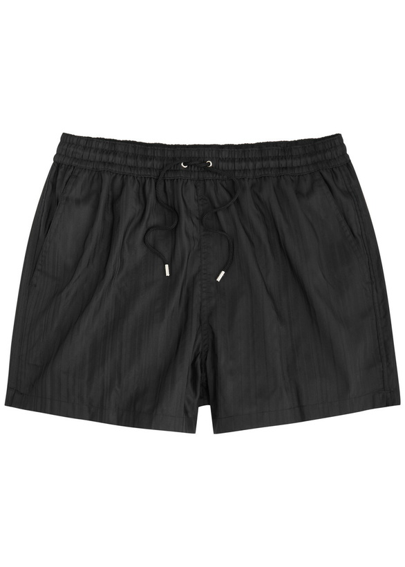 Photo: Paul Smith Striped Shell Swim Shorts Black
