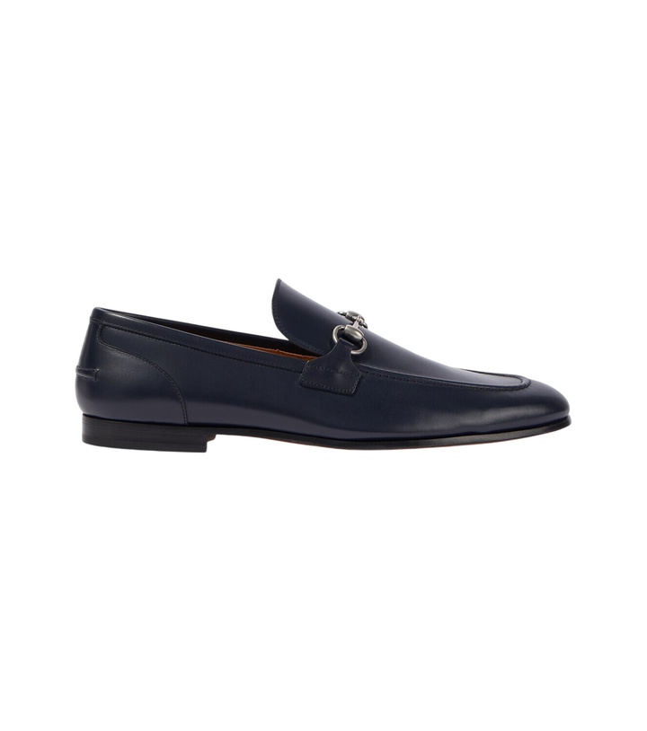 Gucci Horsebit debossed GG leather loafers Gucci display picture 2