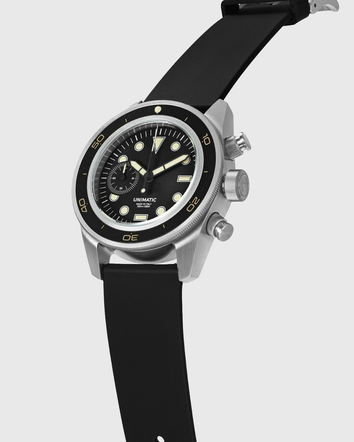 Unimatic U3-DHB Black Mens Watch
