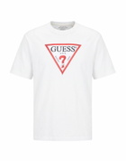 Guess Jeans Mens T-shirt in White