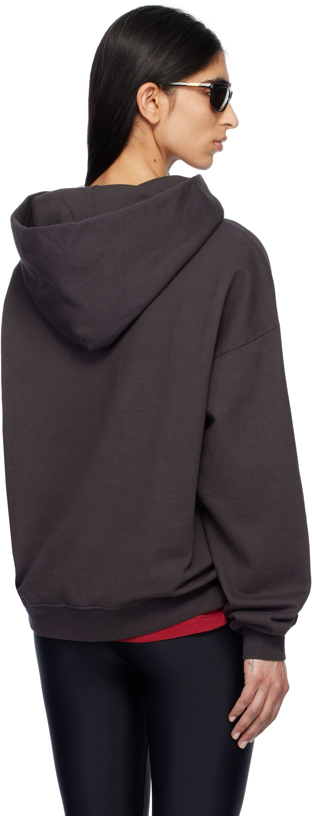 District Vision Black California Cotton Hoodie