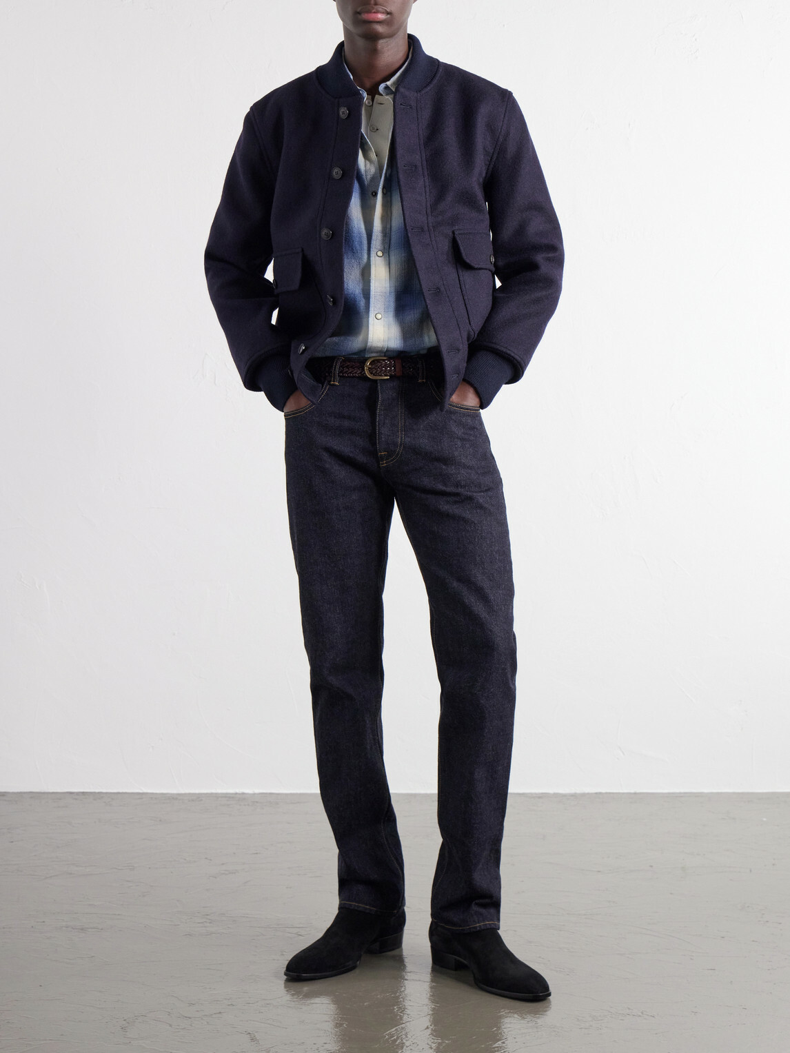 Fortela - John Slim-Fit Straight-Leg Jeans - Blue