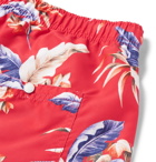 NN07 - Jules Printed Swim Shorts - Red