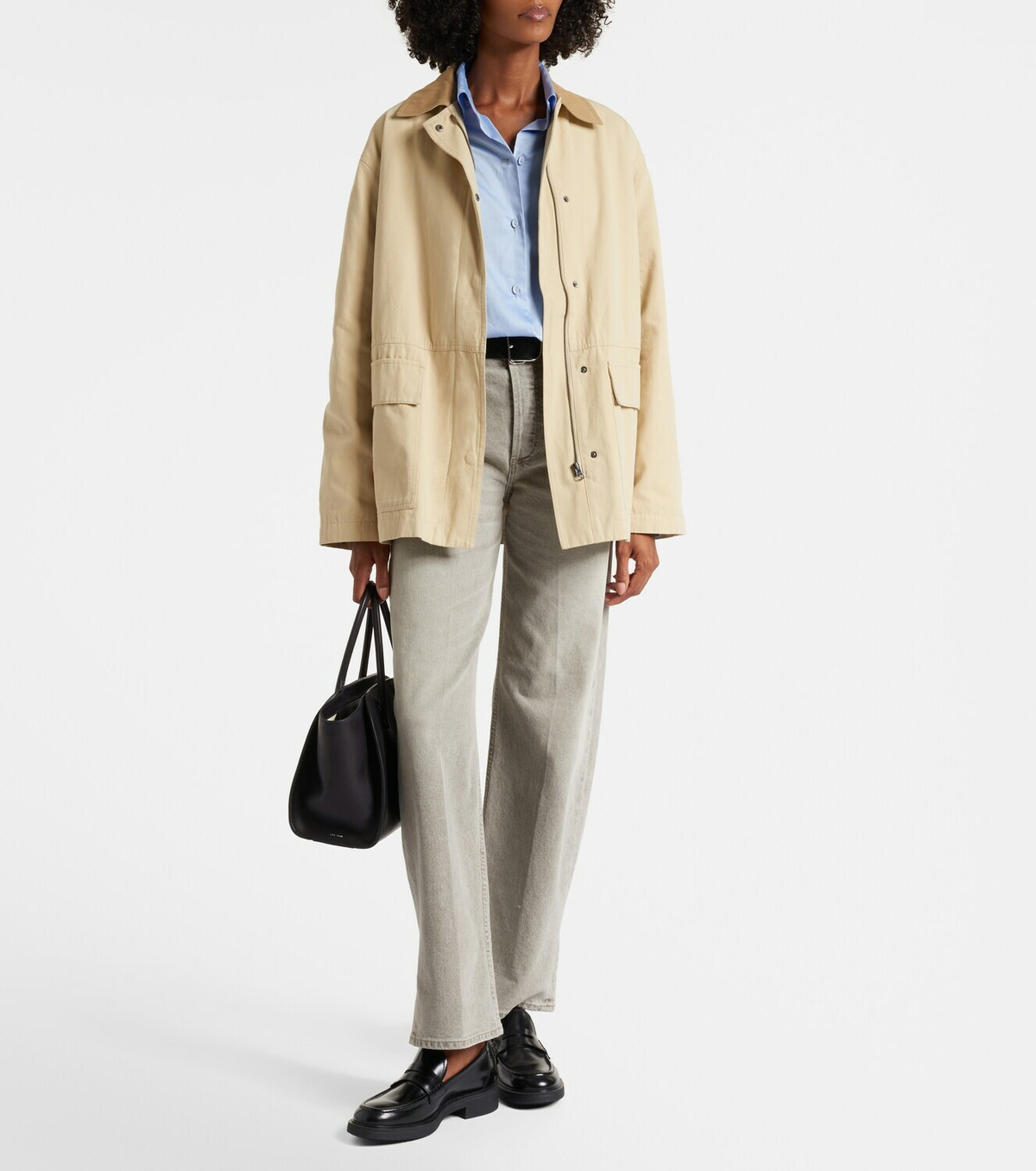 Velvet Rosa cotton gabardine jacket