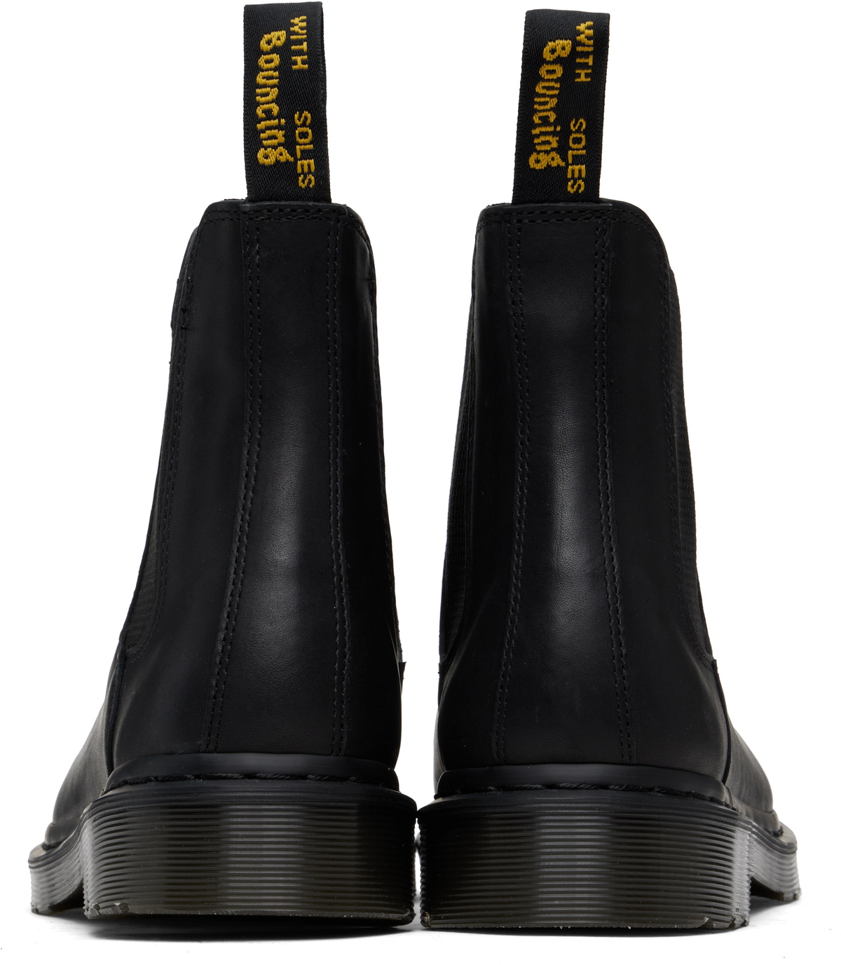 Dr. Martens Black Graeme Analine Leather Chelsea Boots
