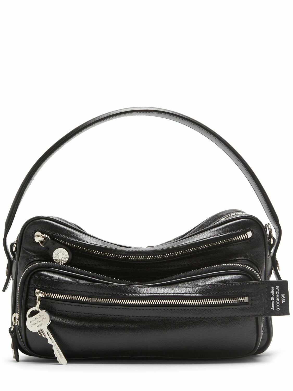 ACNE STUDIOS Small Camero Leather Shoulder Bag